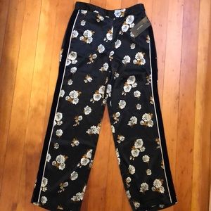 Zara Printed Silk Pants